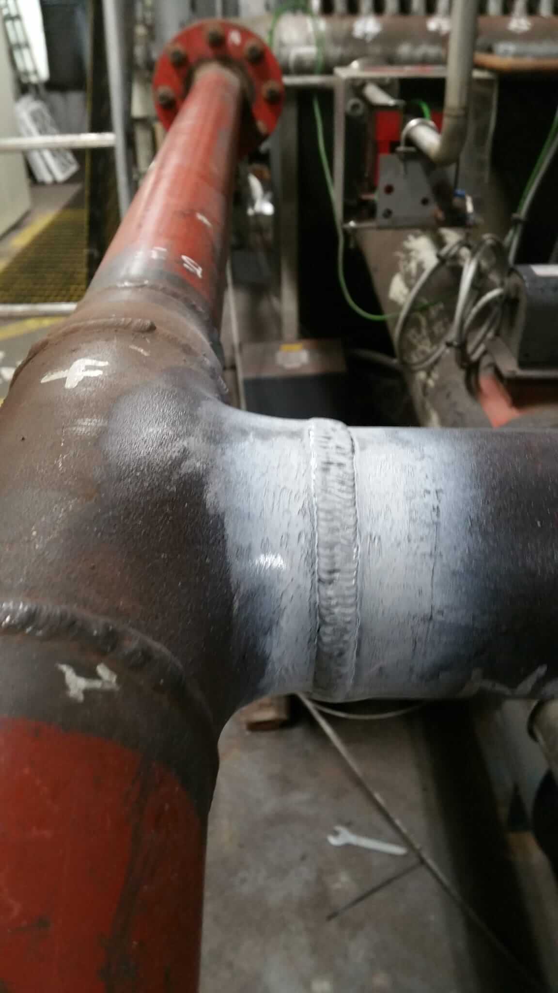 Magnetic Particle Weld Testing of NaK Pipework Non Destructive Testing in High Wycombe