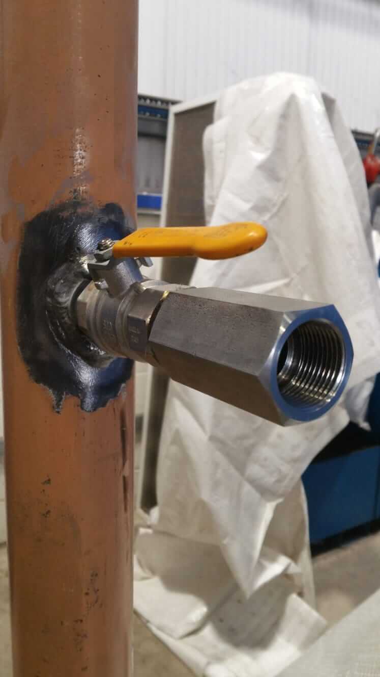 hot tap weld non destructive testing Swindon